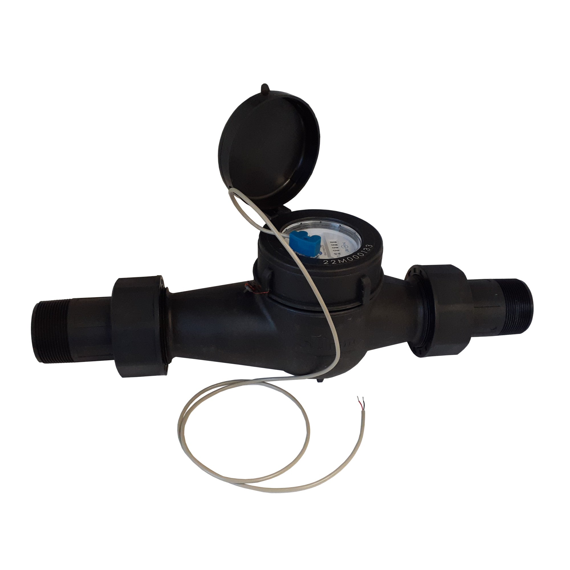 NSF 61 Certified 2 Inch Multi-Jet Nylon Totalizing Water Meter with Pulse Output, EPDM Seals