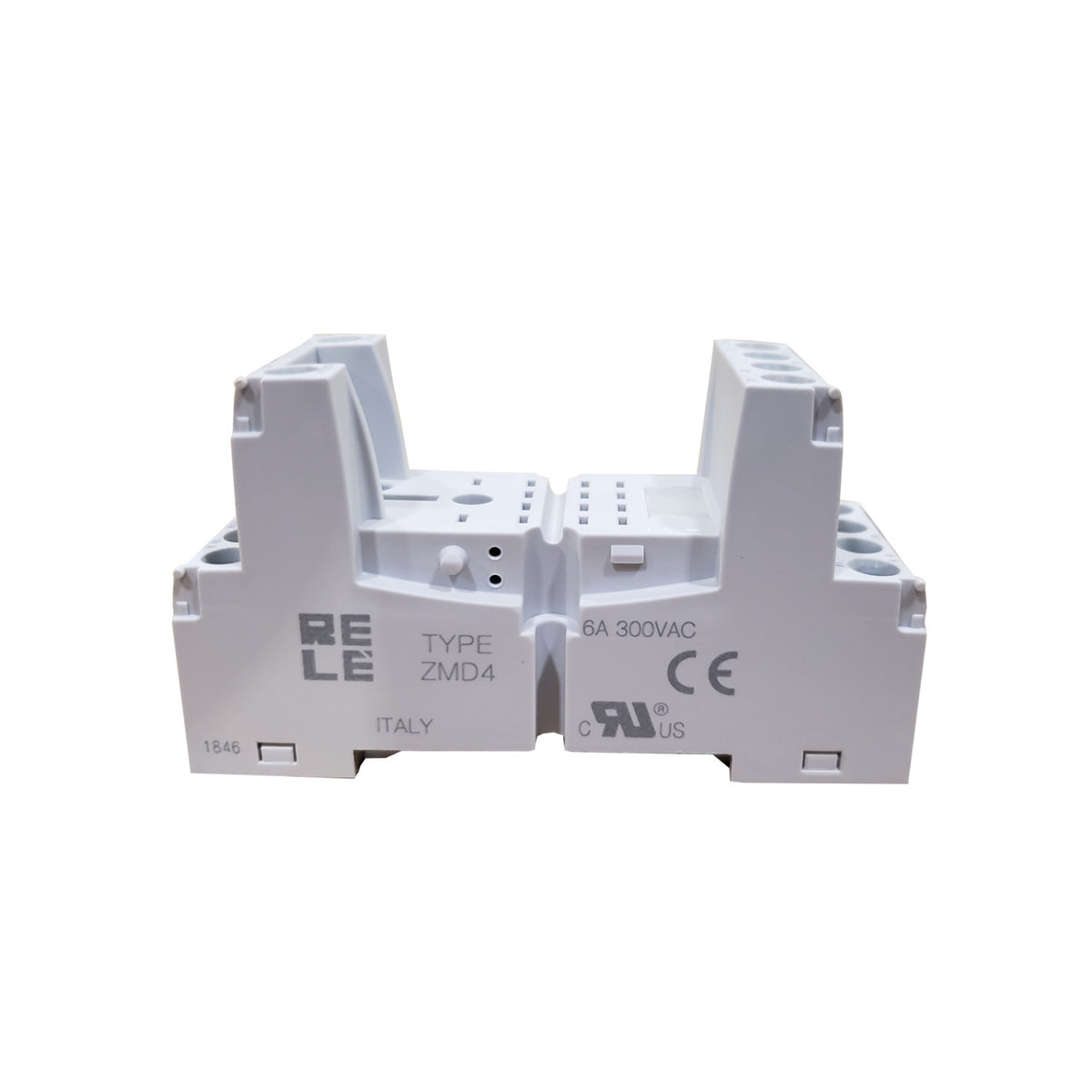 RELE SRL Screw Terminal Relay Socket, ES15/4 For D Relay