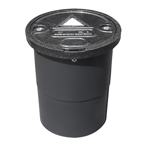 8 X 12 Inch Monitoring Well, Bolt Down Lid, Poly Skirt, A0721-008
