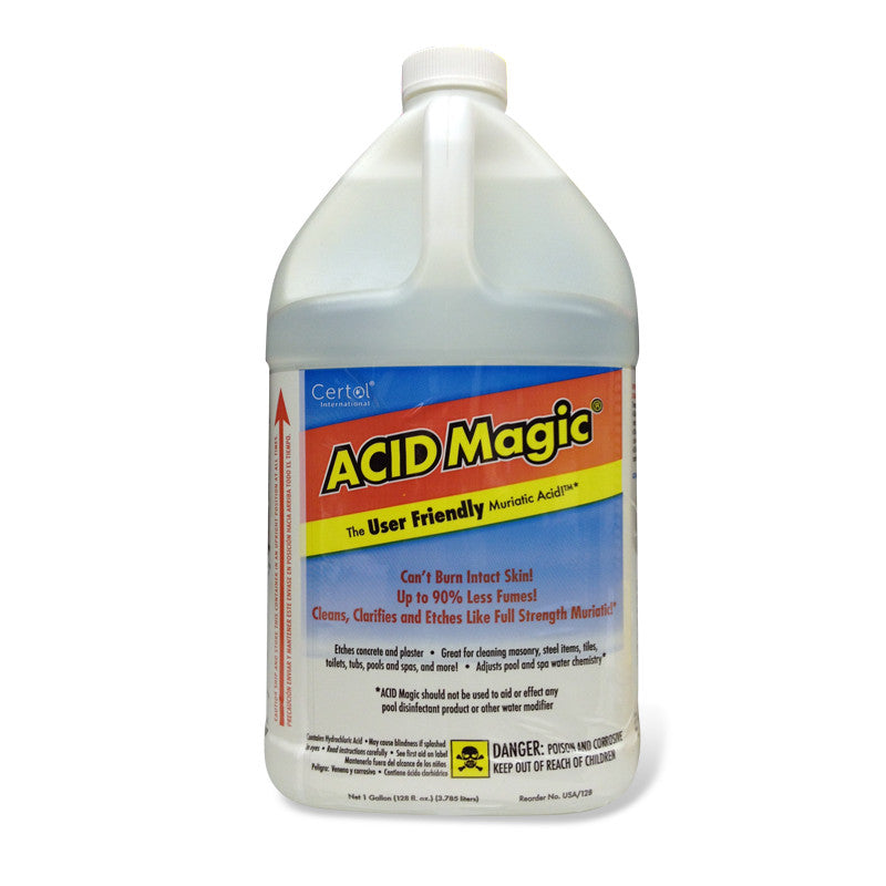 Acid Magic® Buffered Muriatic Acid, Case of (4) 1 Gallon Jugs