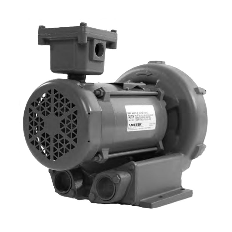 AMETEK Rotron EN303 0.5 HP Regenerative Blower with Explosion Proof Motor