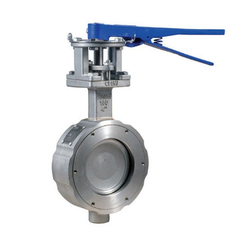 Bonomi 9100 High Performance Stainless Steel Manual Lever Butterfly Valve