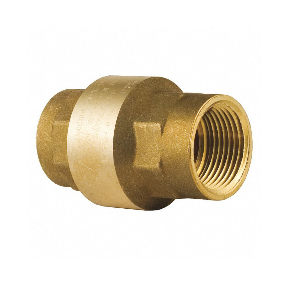 Bonomi 100012LF NPT Lead Free Brass Check Valve, 400 WOG