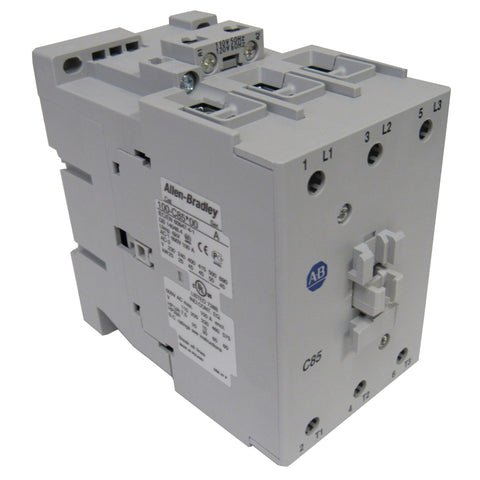 Allen-Bradley 100-C85D10 IEC Standard Contactor, 85 Amp, 120VAC Coil