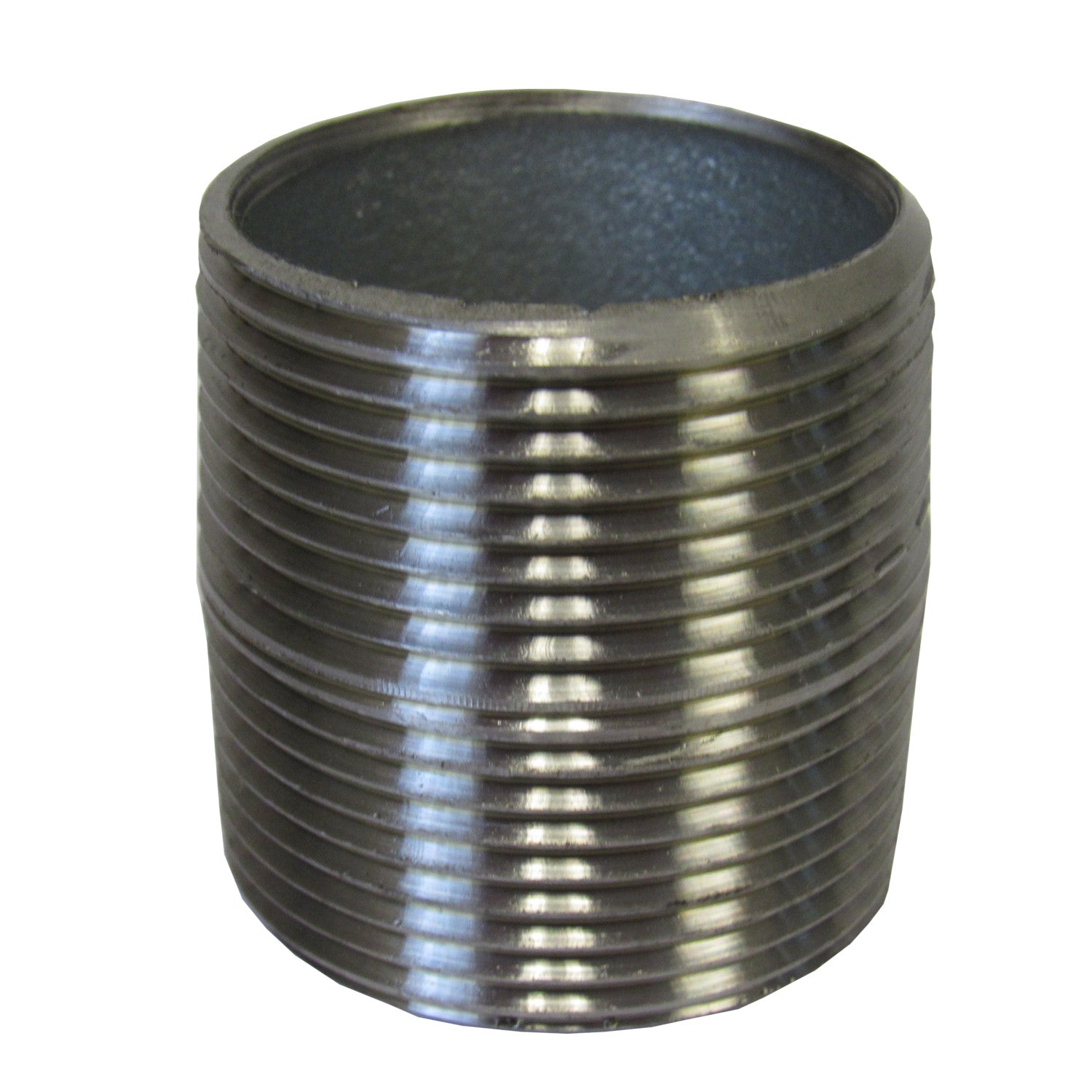 Galvanized Pipe Nipple, 2 Inch