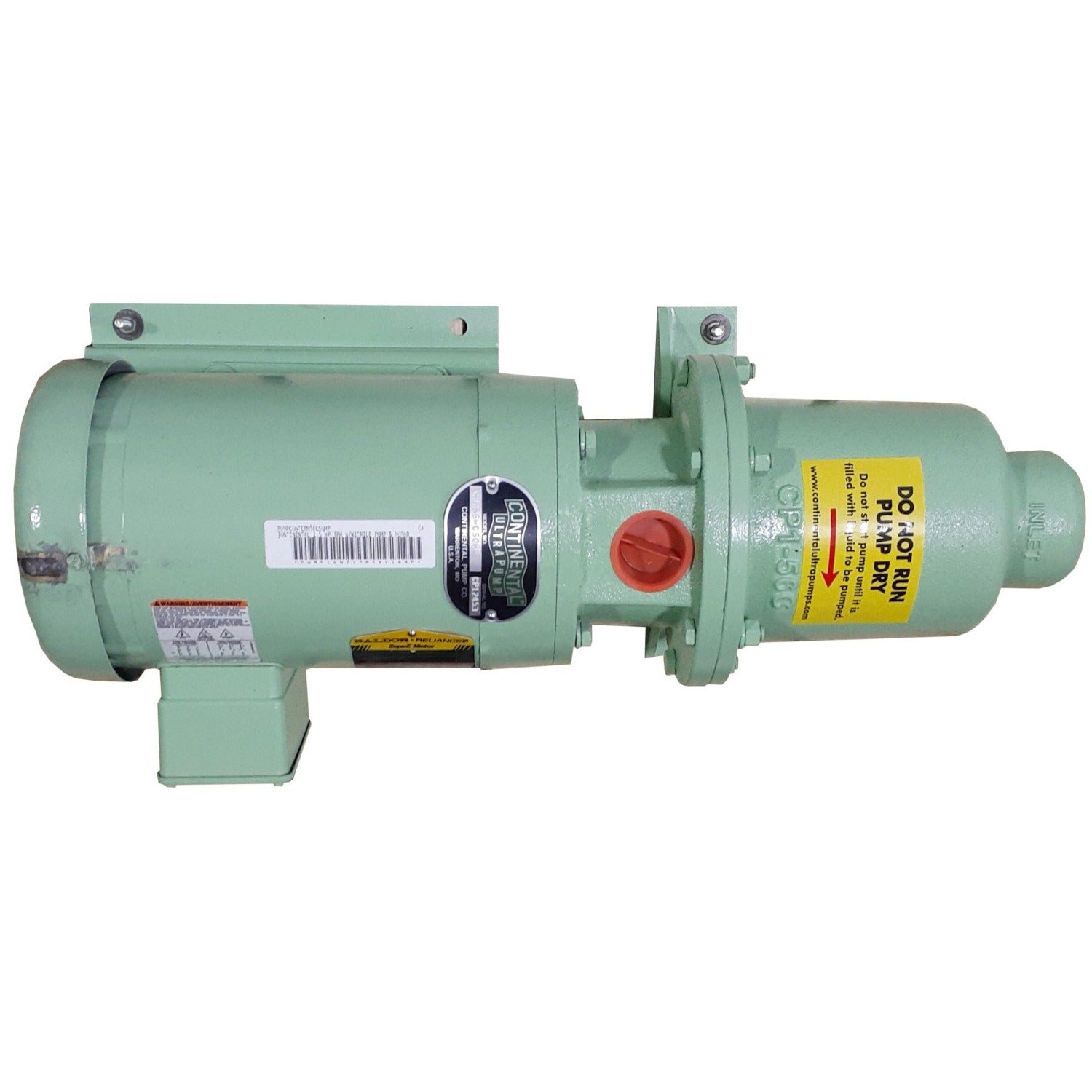 Continental CPM56 Progressive Cavity Pump, 1-1/2 HP Motor