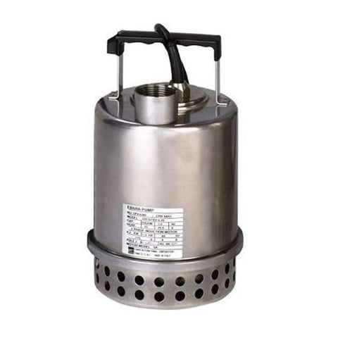 Ebara Pump Optima 3MS1 Stainless Steel Submersible Sump/Drainage Pump, 1/3 HP
