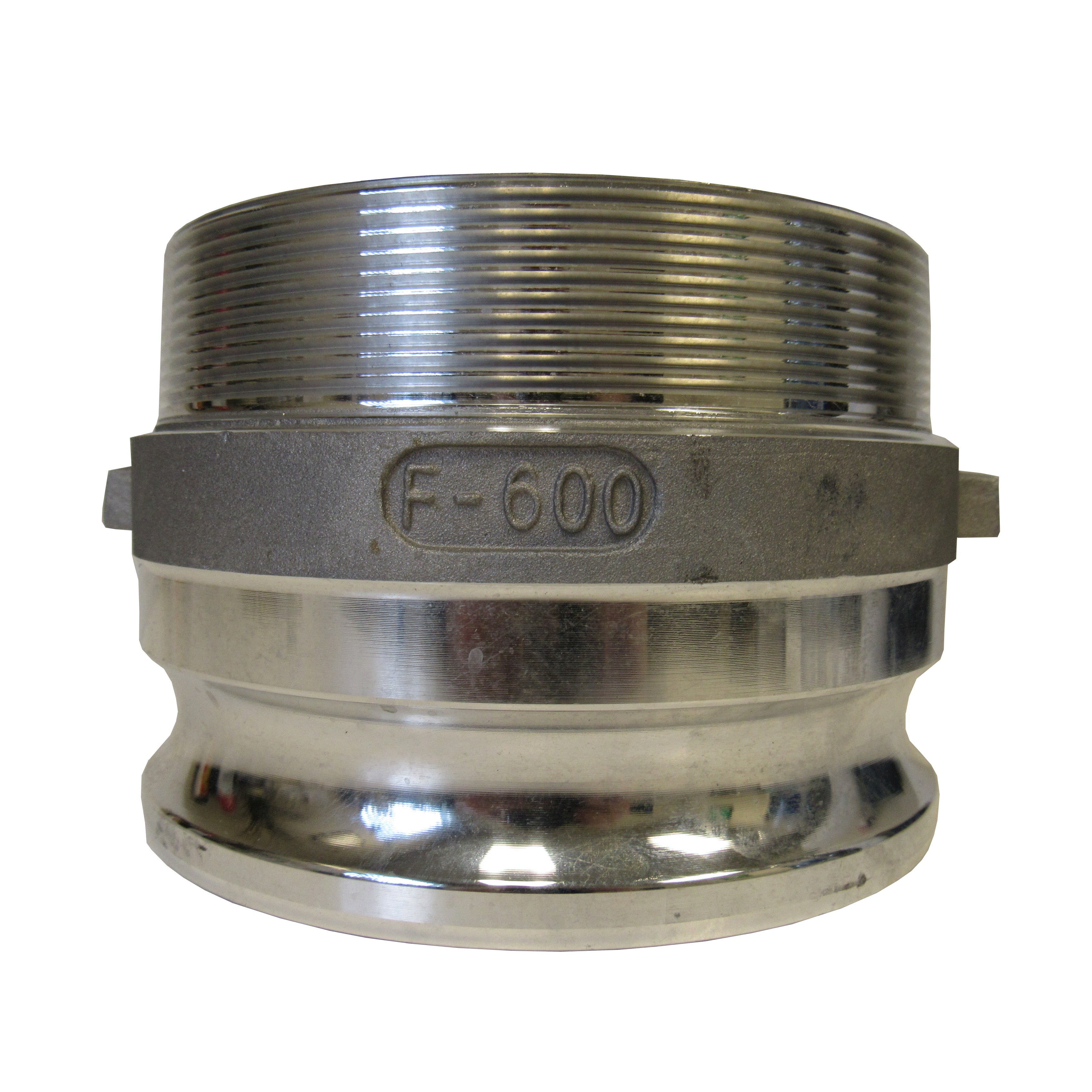 Aluminum Cam & Groove Fitting F300 Male Camlock X Male NPT Thread - 3 Inch