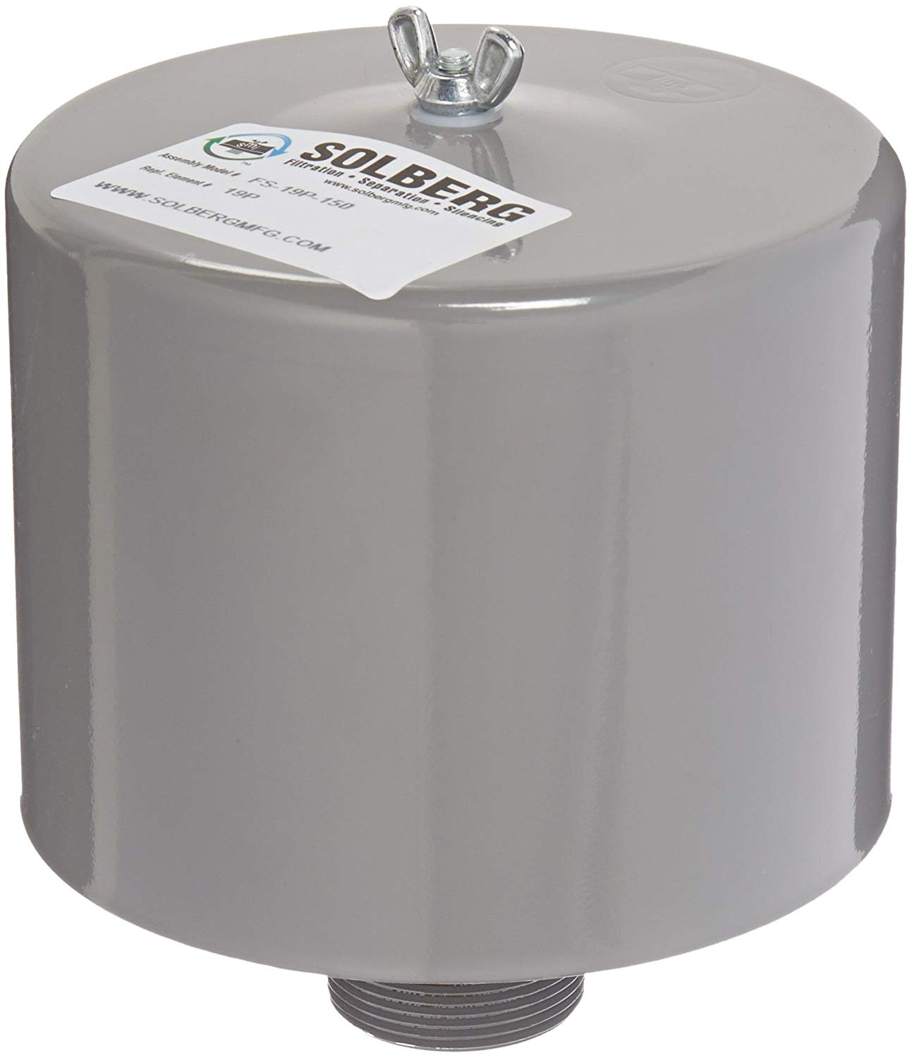 Solberg FS-19P-150 Compact Filter Silencer With Standard Filter