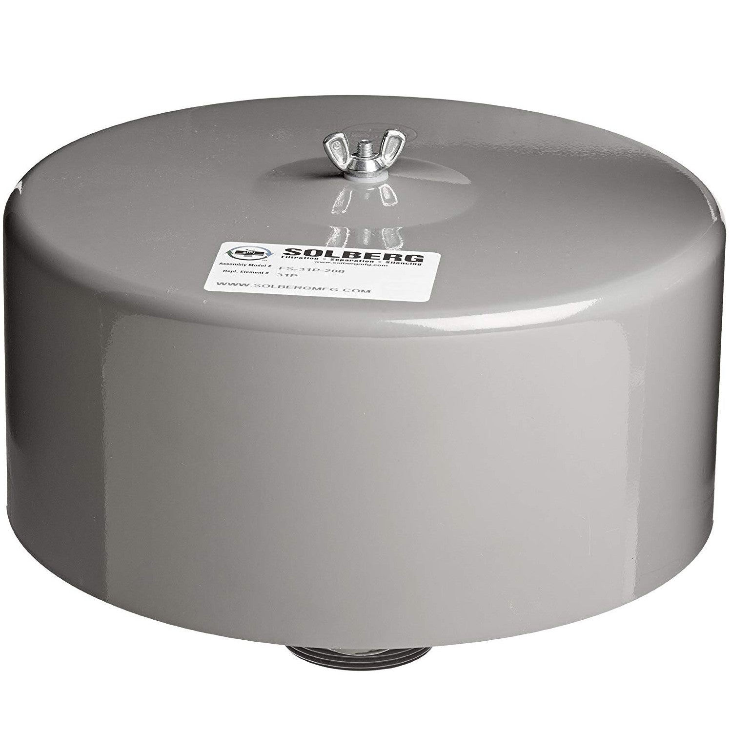 Solberg FS-31P-200 Compact Filter Silencer With Standard Filter