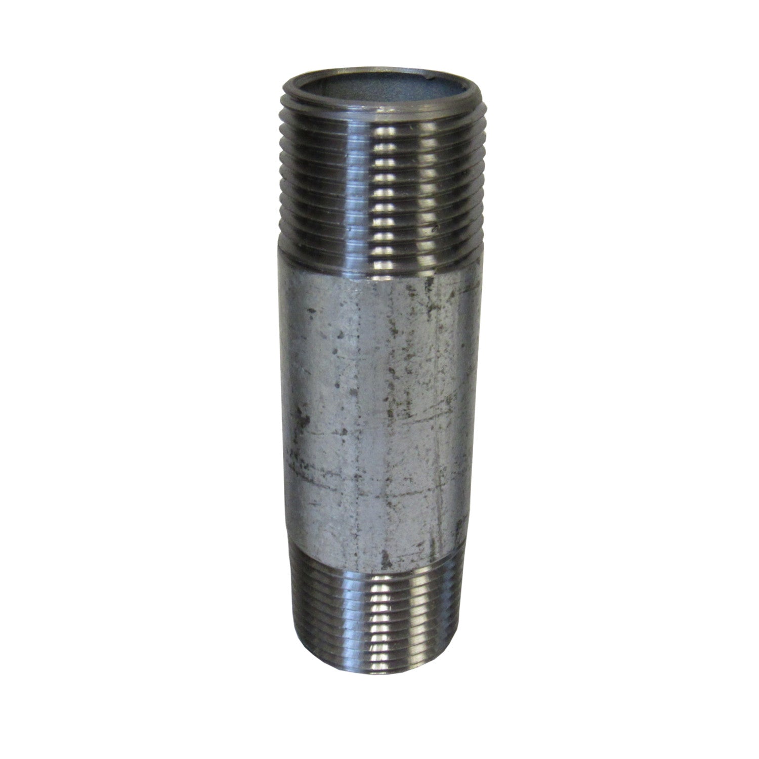 Galvanized Pipe Nipple, 2 Inch x 6 Inch