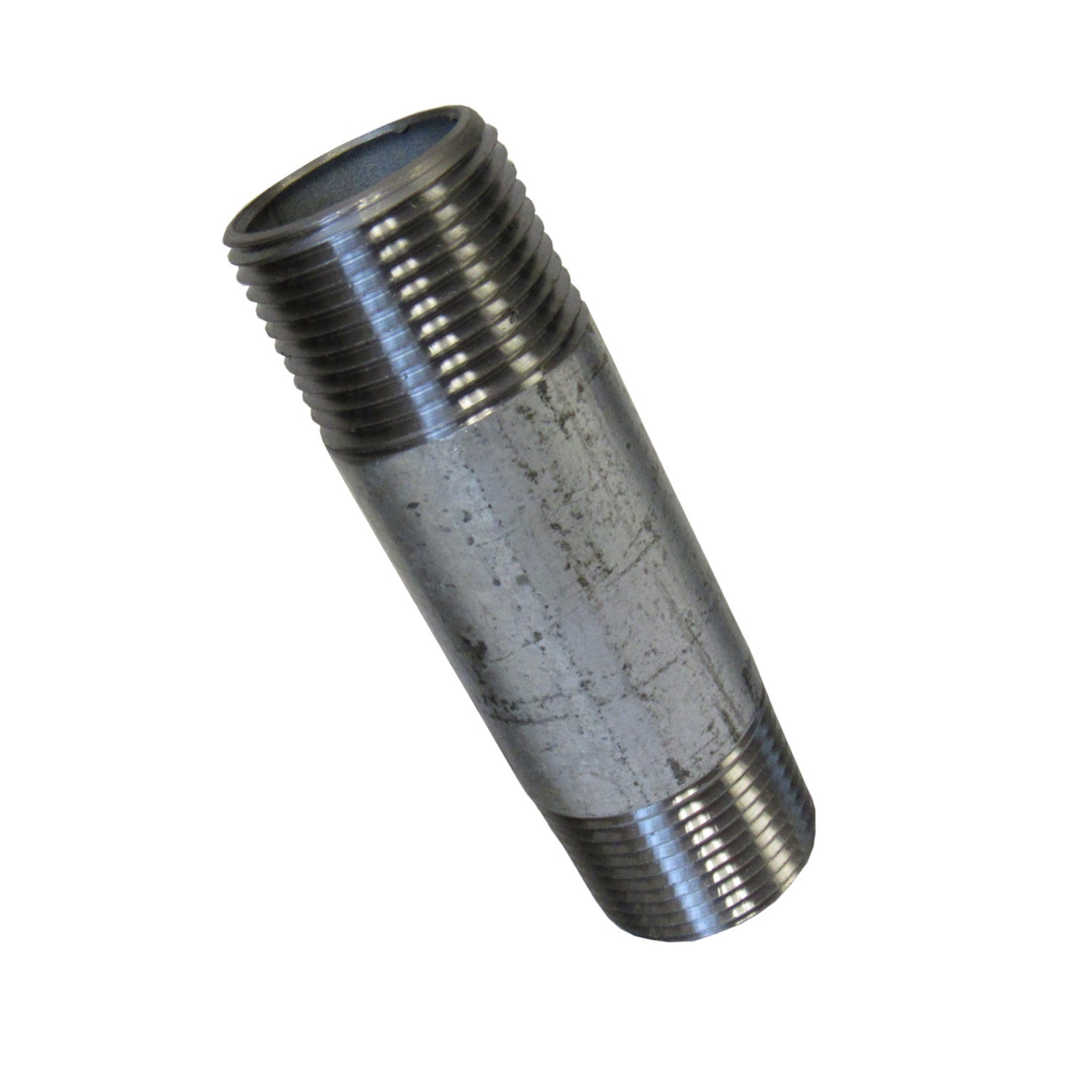 Galvanized Pipe Nipple, 1 Inch x 4 Inch