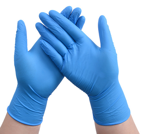 Powder-Free Nitrile Medium Gloves, Box of 100