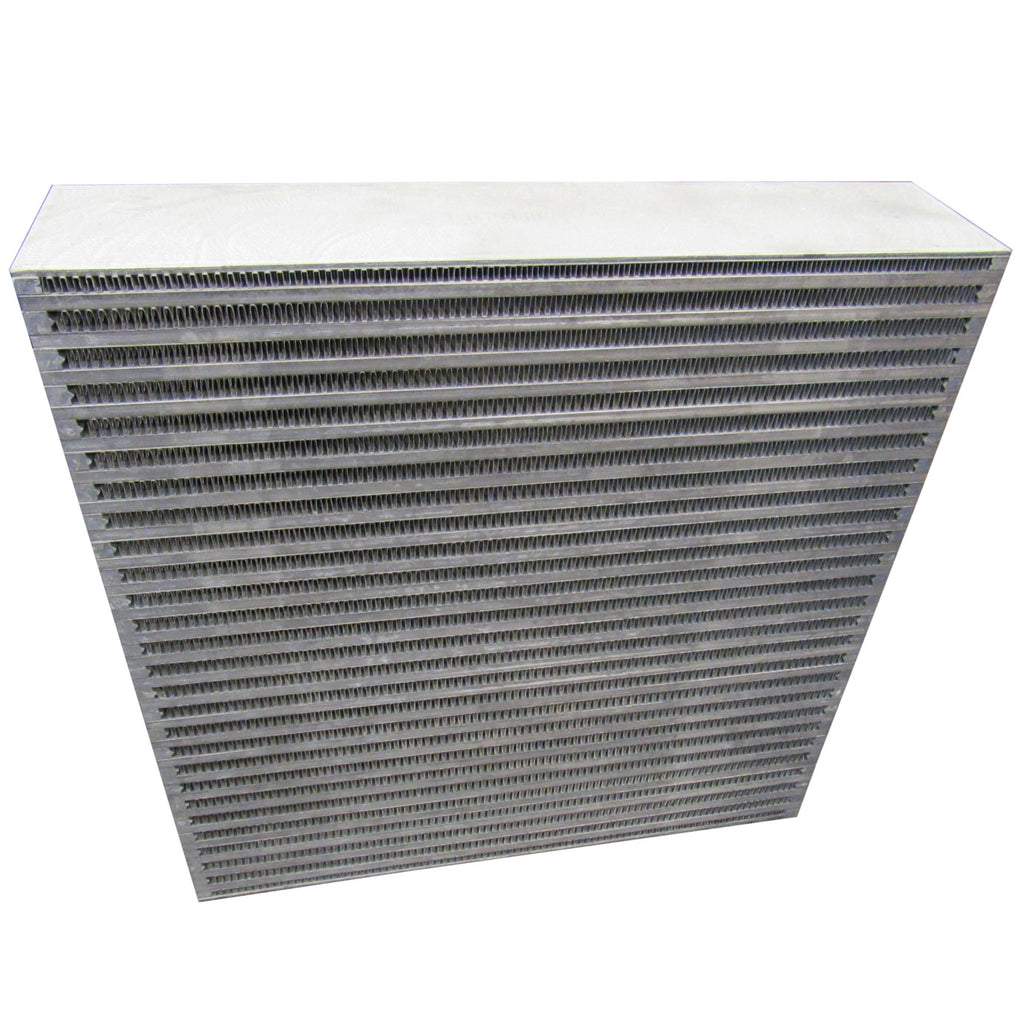 Aluminum Heat Exchanger Core, 12 X 12 X 4 Inch, Plate and Fin Style