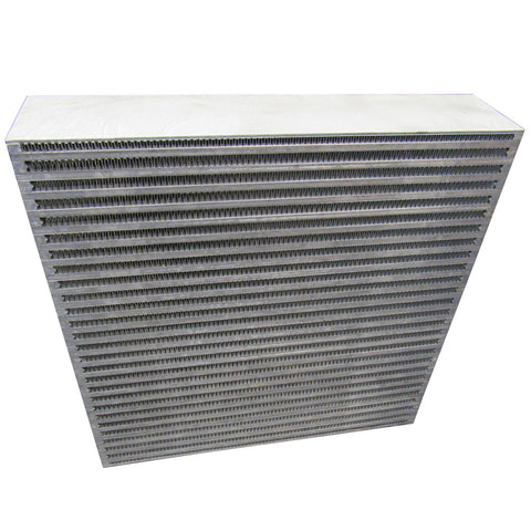 Aluminum Heat Exchanger Core, 12 X 12 X 4 Inch, Plate and Fin Style