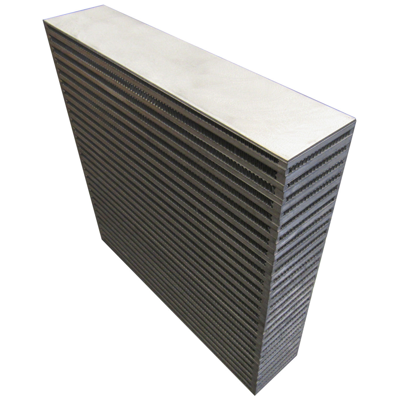 Aluminum Heat Exchanger Core, 18 X 18 X 4 Inch, Plate and Fin Style