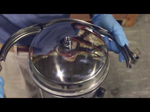 How to Change the Bag in a Bag Filter Housing (Stainless Steel - #2 Size)