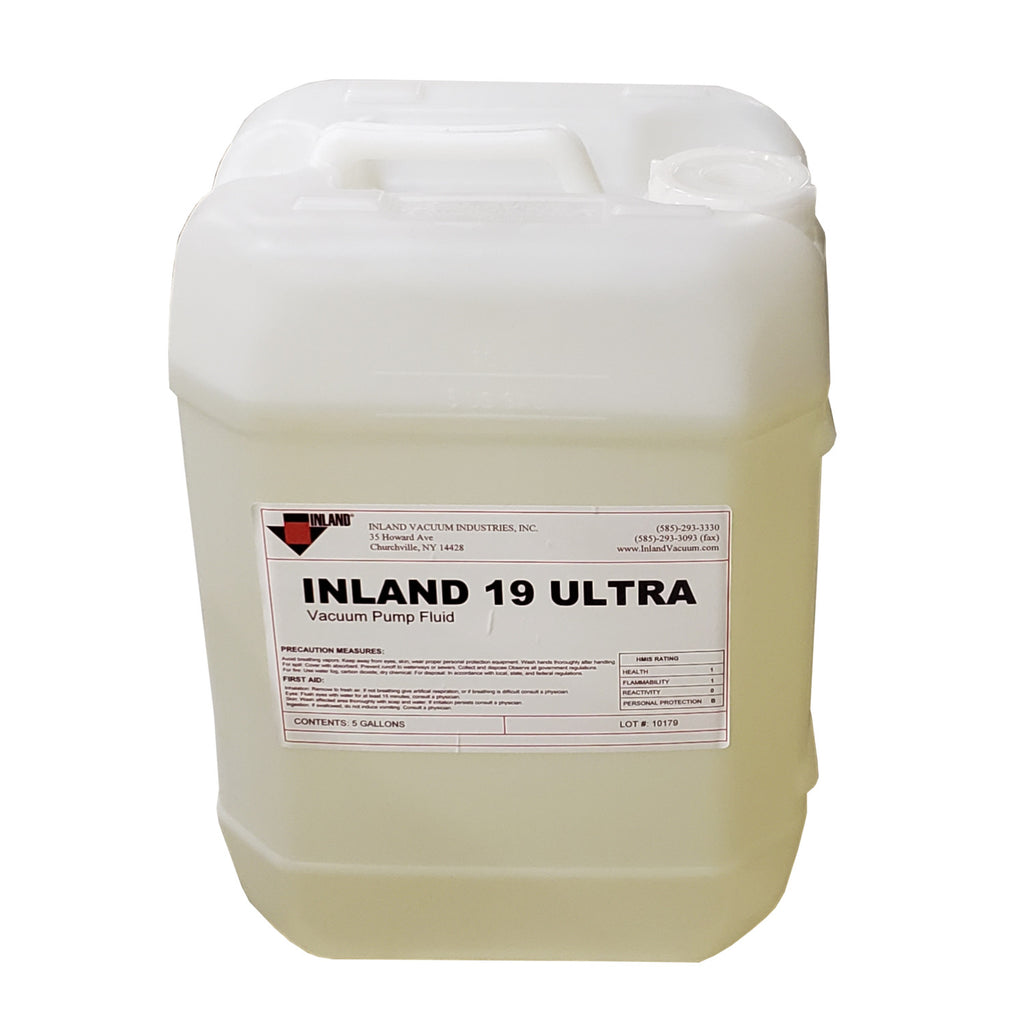 Inland 19 Ultra (Semi-Synthetic) Rotary Screw Compressor Oil - 5 Gallons