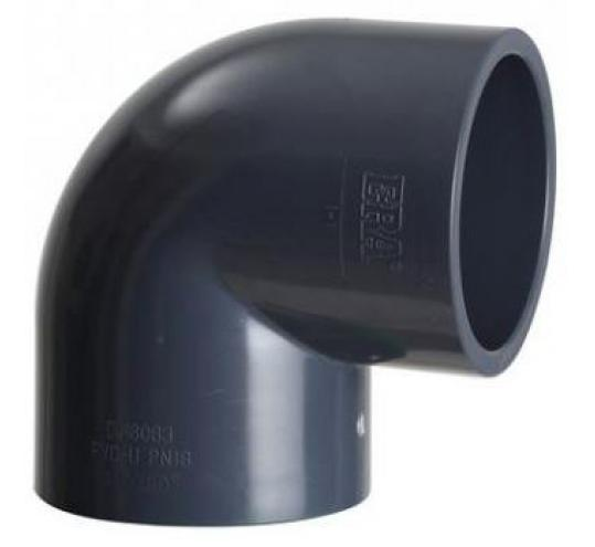 ERA Sch 80 PVC 90 Degree Elbow - 1 Inch Socket Connect