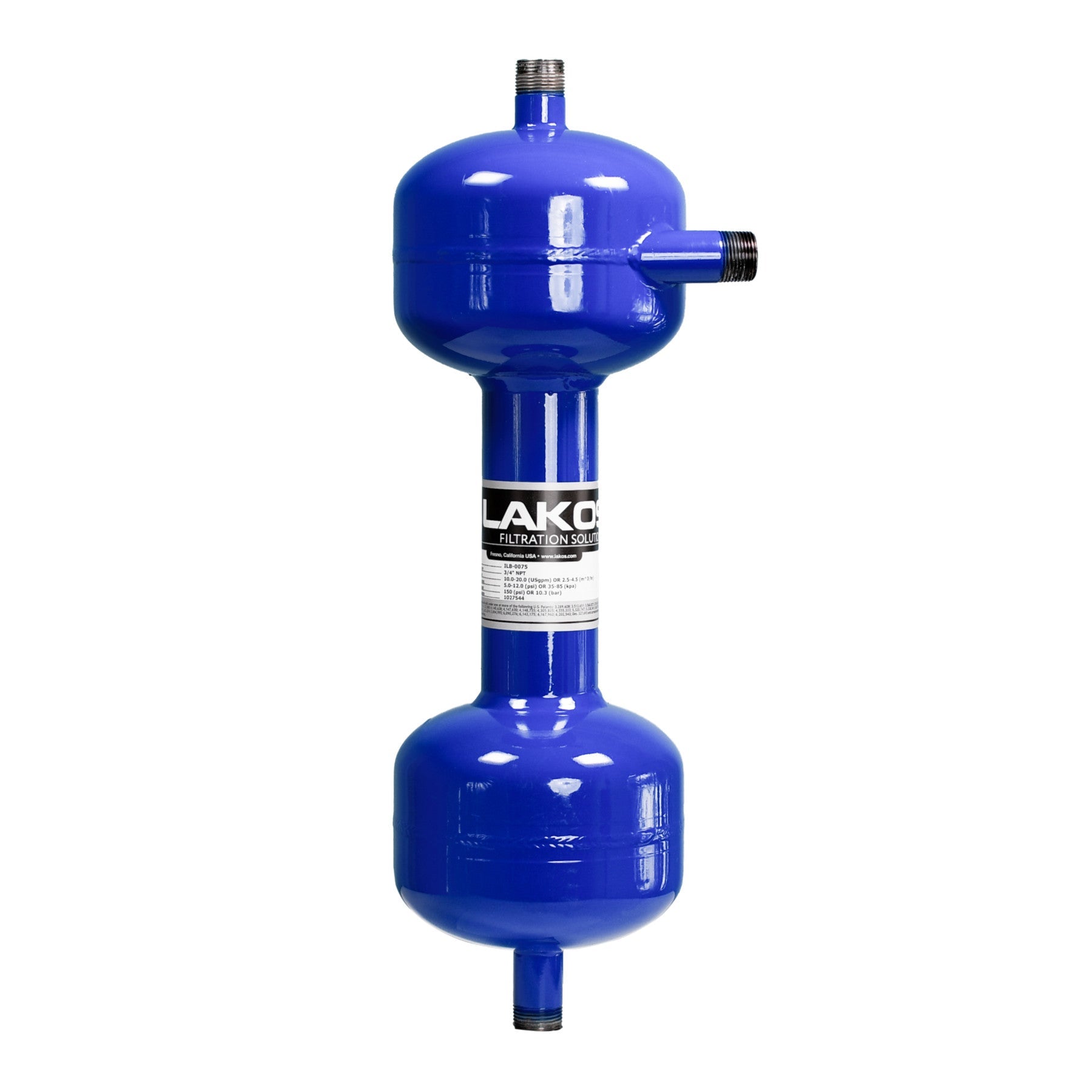 Lakos ILB-0200 Centrifugal Separator (Carbon Steel), 65-108 GPM