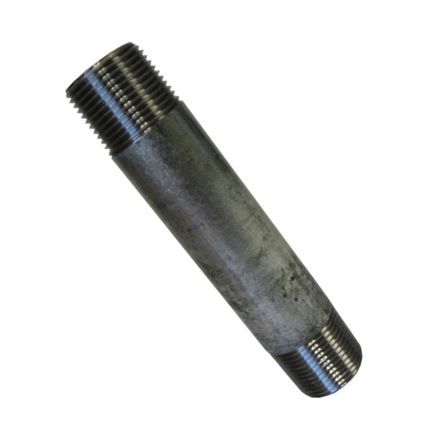 Galvanized Pipe Nipple, 3/4 Inch x 6 Inch