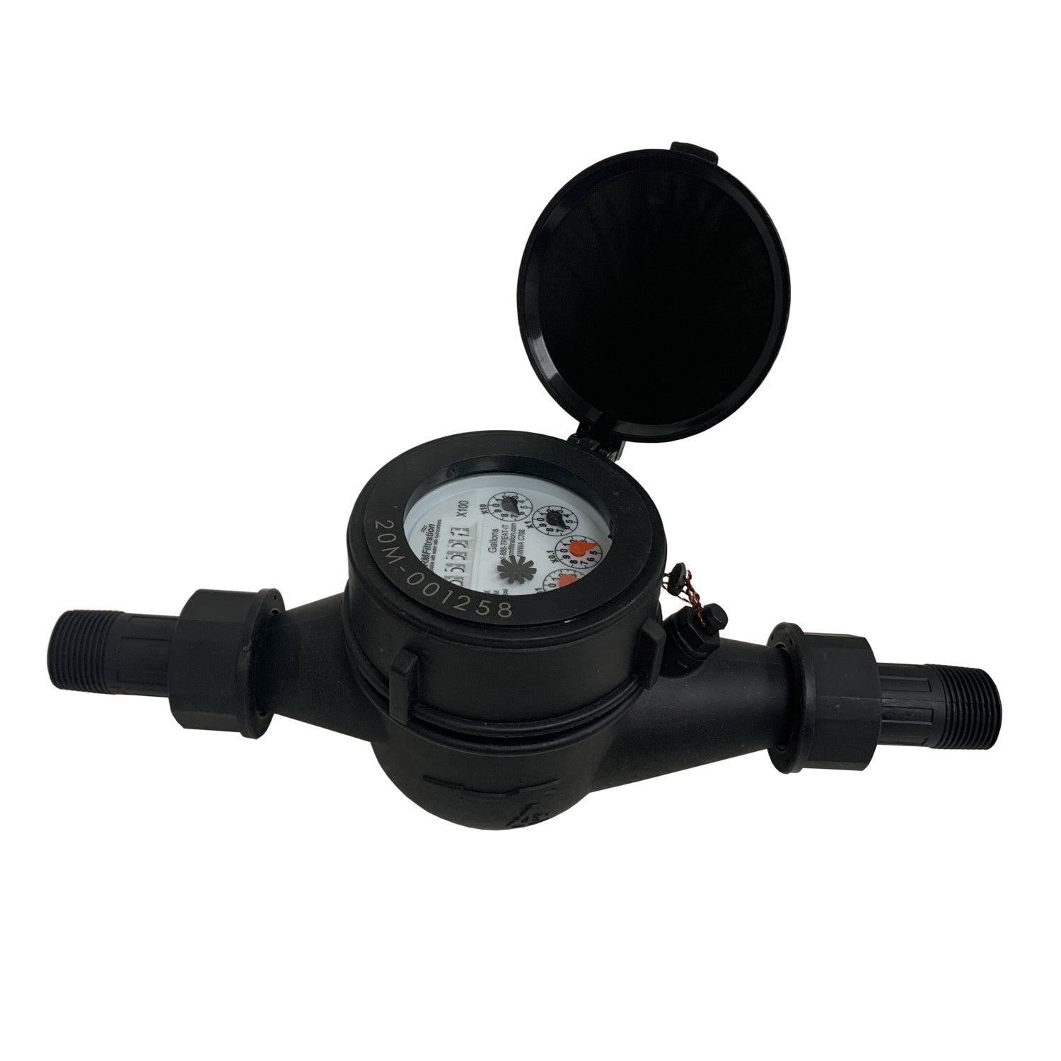 PRM 3/4 Inch Multi-Jet Nylon Totalizing Water Meter