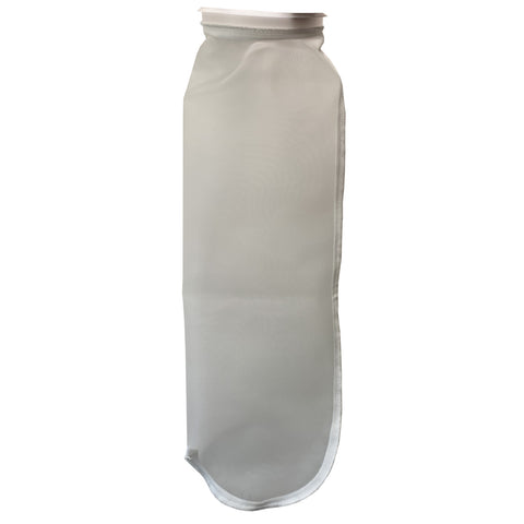 #2 Size 37 Micron Liquid Filter Bags, Nylon Monofilament Mesh, Polypropylene Ring