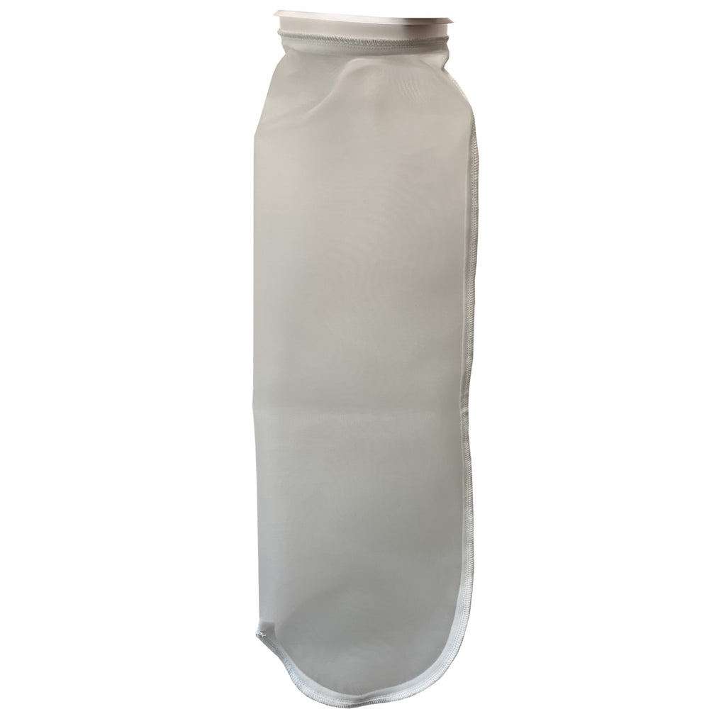 #2 Size 595 Micron Liquid Filter Bags, Nylon Monofilament Mesh, Polypropylene Ring