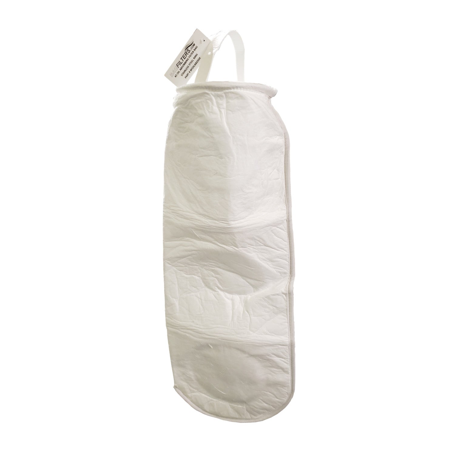 #2 Size Oil Absorbing Filter Bags - Stainless Steel Ring | Bag Filters