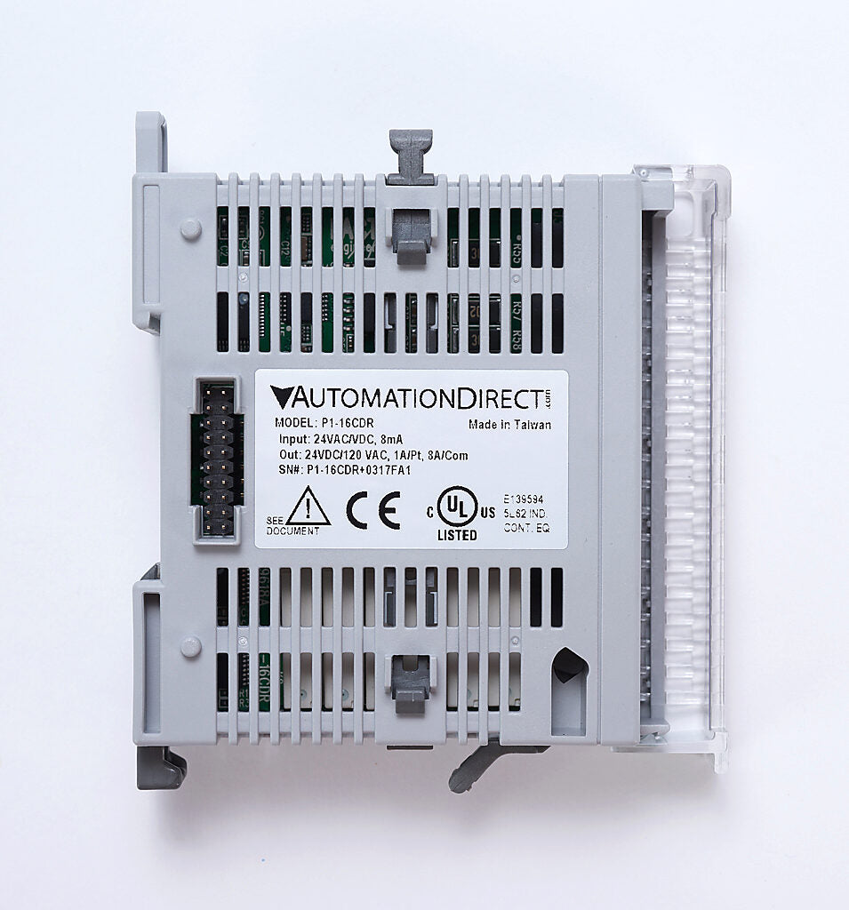 Productivity1000 Discrete Combo Module, Input: 8-point, 24 VAC/VDC, sinking/sourcing, Output: 8-point, 6-24 VDC/6-120 VAC