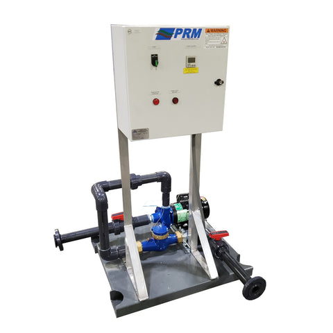 Skid Mounted Pump System With Control Panel