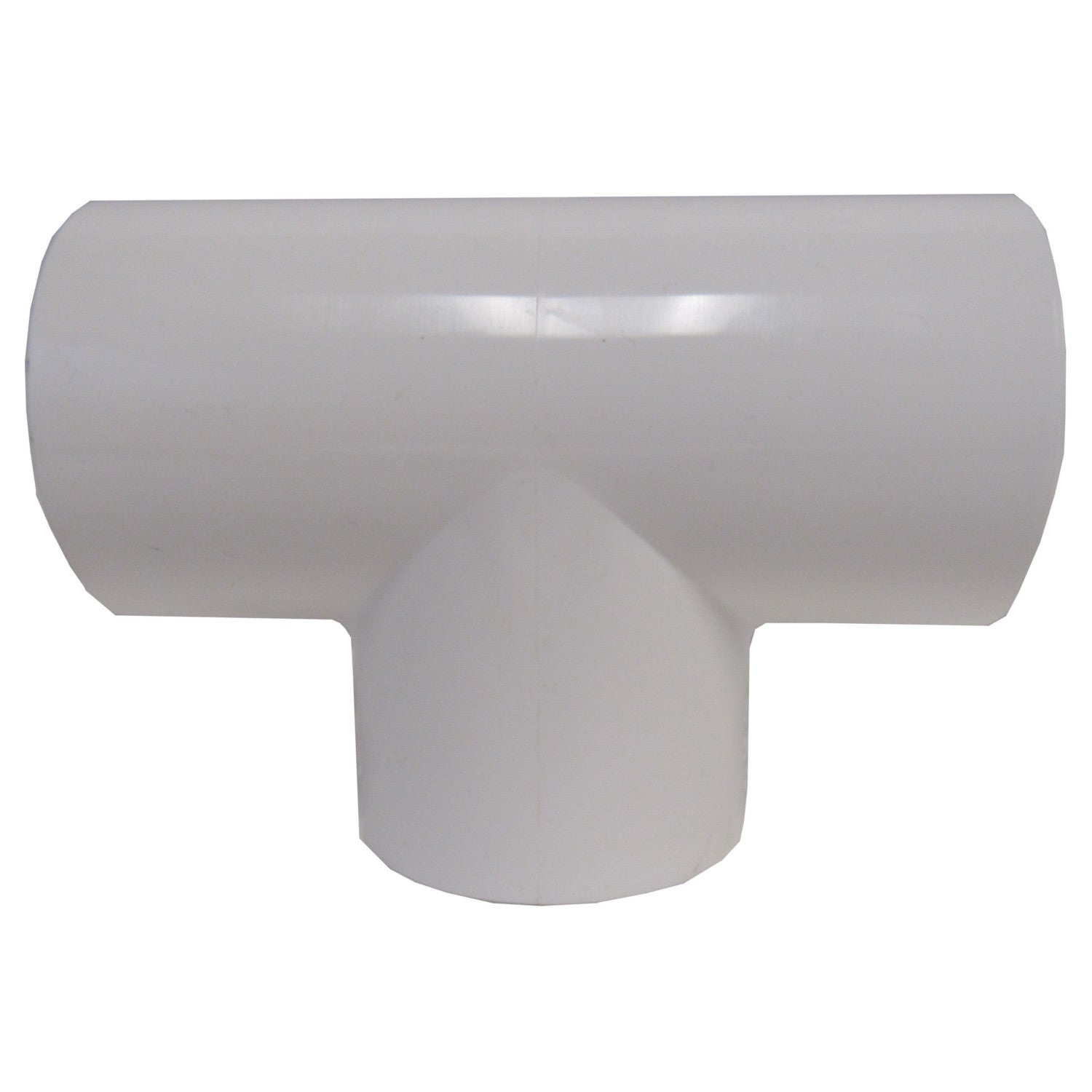 ERA Sch 40 PVC Straight Tee, 4 Inch Socket Connect