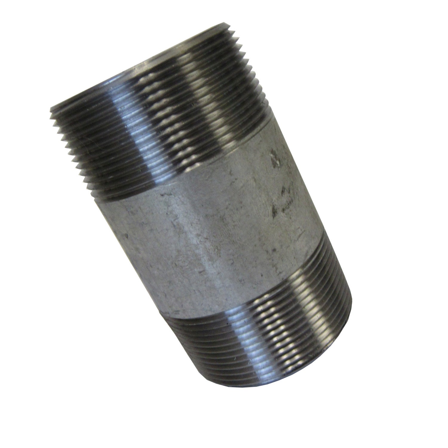 Galvanized Pipe Nipple, 1/2 Inch x 2 Inch