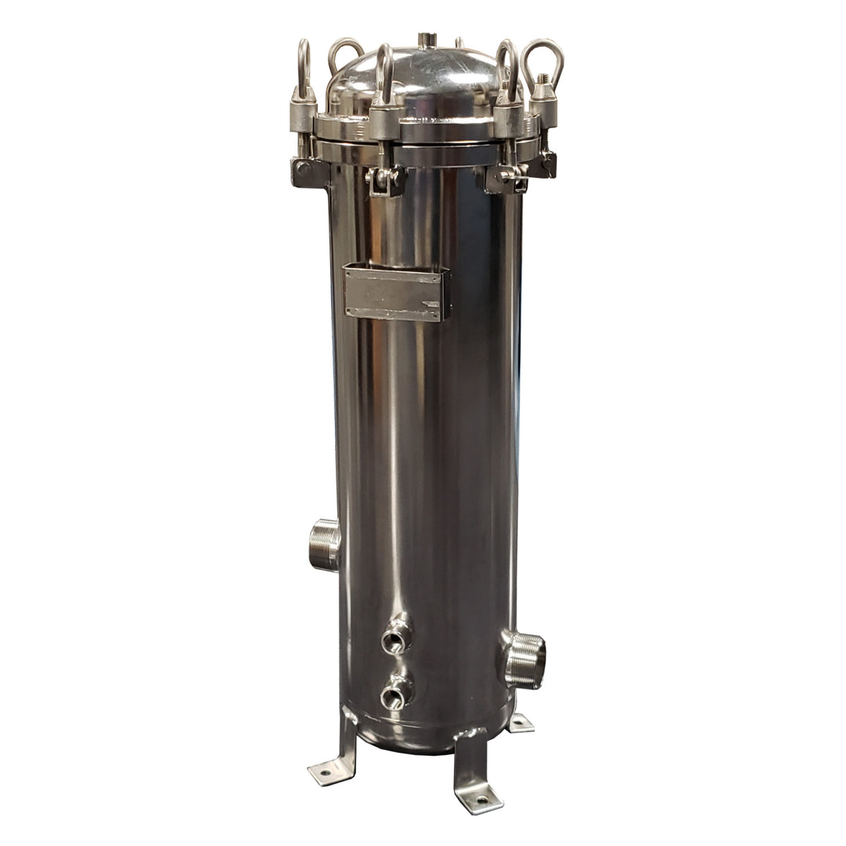 Stainless Steel 7 Cartridge Filter Housing - 20" Filters, 2" NPT