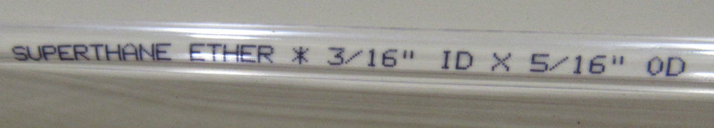 Superthane Polyurethane Tubing 3/16 ID X 5/16 OD (100') SUPERTHANE® 2100455