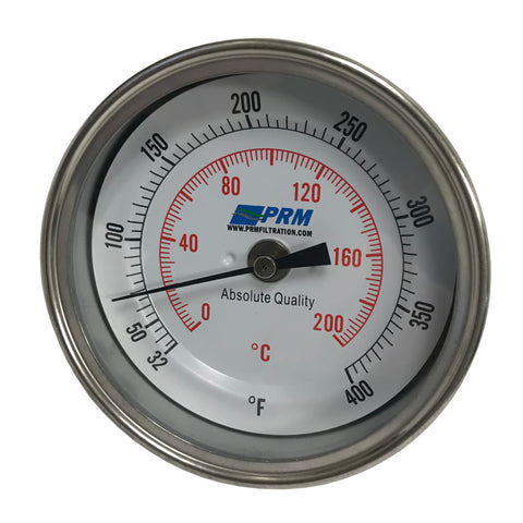 Water Temperature Thermostat (100-250 F / 38-121 C) Gauge For Sale