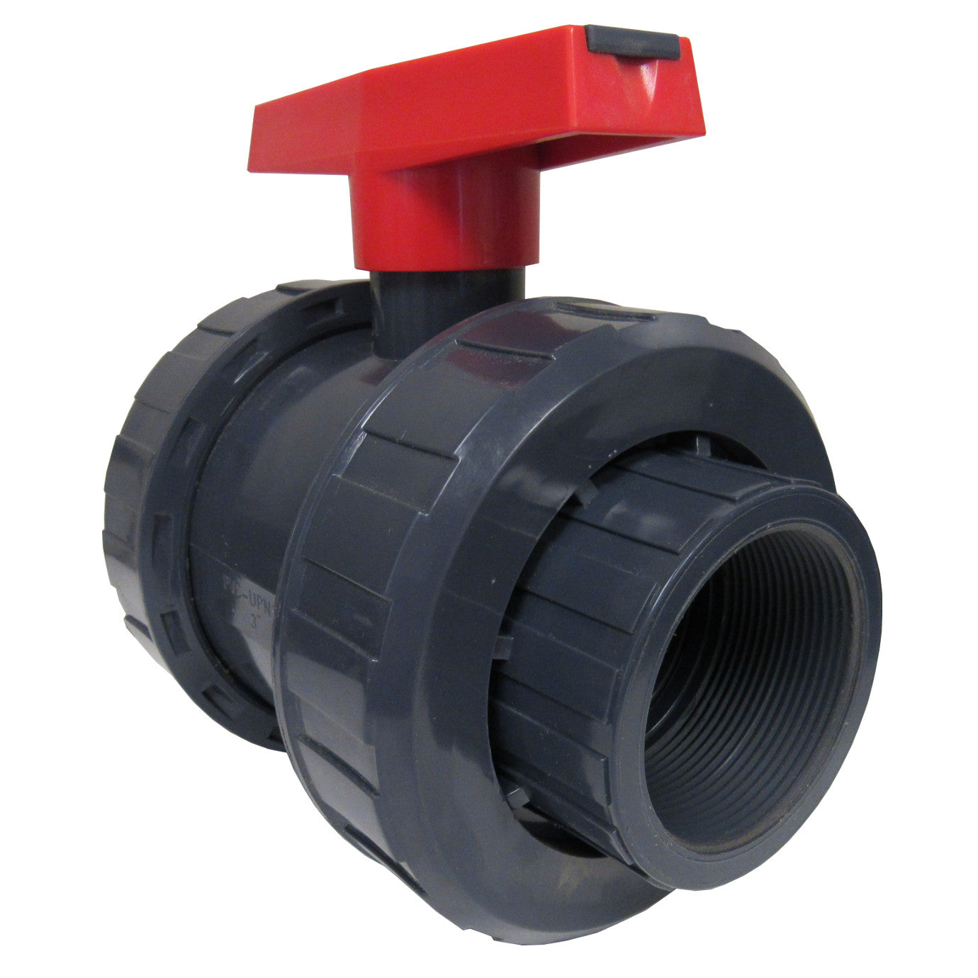 ERA Sch 80 PVC True Union Ball Valve, 2-1/2 Inch Female NPT Thread