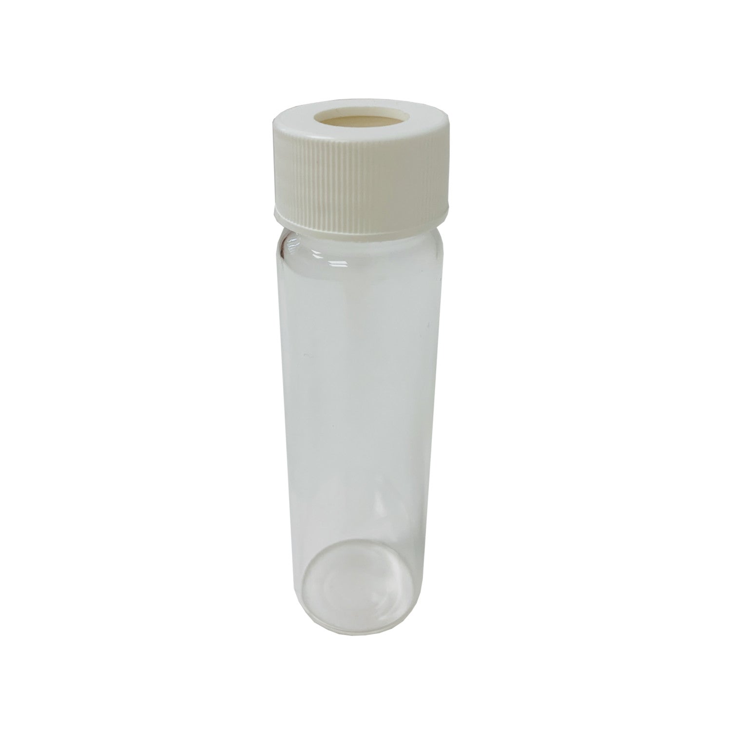 40mL Clear VOA Vial Assembled w/Open Top Bonded T/S Septa {Heavy} Cap (72/cs) Greenwood Products 03-40BTS721