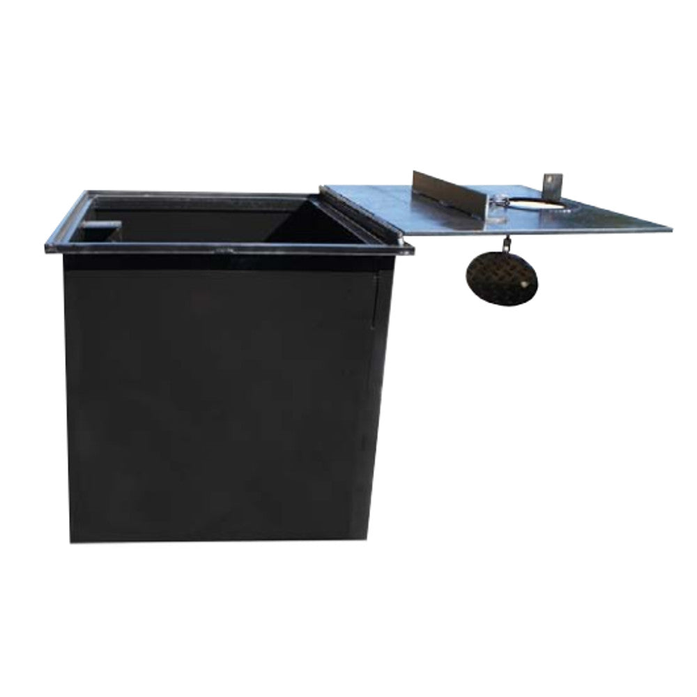 24 X 24 X 24 Inch Well Vault, Locking Lid, Bolt-Down Lid with Handle, Water Resistant