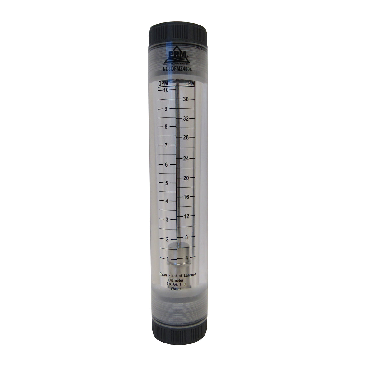 Water Rotometer PRM FMZ400410GPM 1-10 GPM Water Rotameter Flow Meter