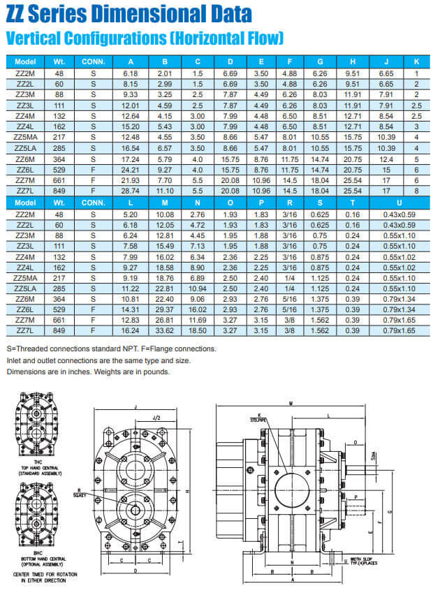 Eurus ZZ6LDSL Positive Displacement Blower